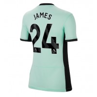 Chelsea Reece James #24 Tredje Tröja Kvinnor 2023-24 Korta ärmar